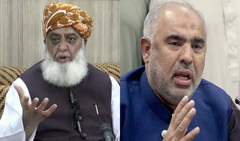 From left to right: Fazlur Rehman and Asad Qaiser – Files