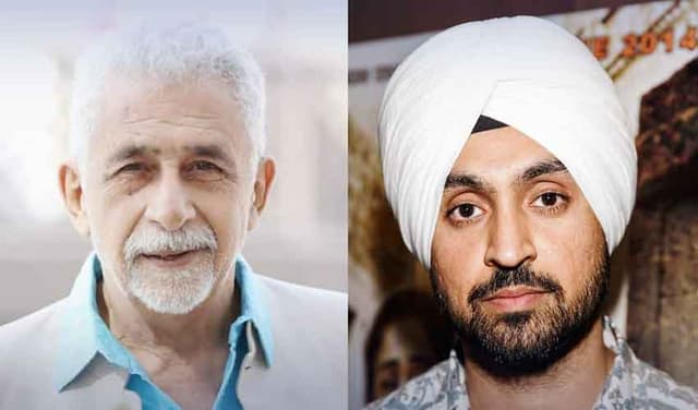 Naseeruddin Shah and Diljit Dosanjh