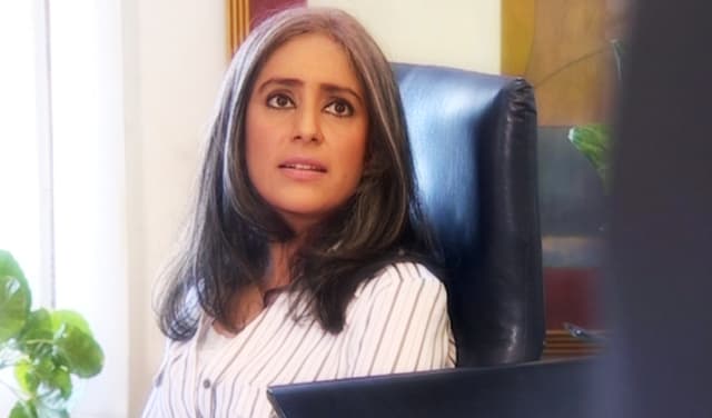 Photo: Screengrab of Nausheen Masud from a drama scene