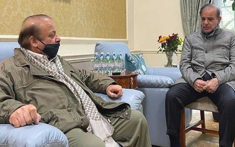 PM Shehbaz briefs Nawaz on Pahalgam attack, NSC’s decisions (Courtesy: Online)