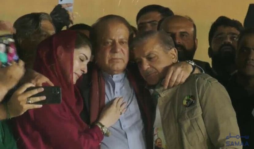 Shehbaz Sharif and Nawaz Sharif