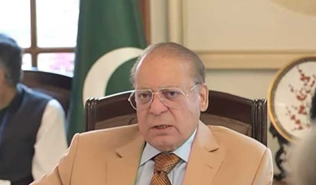 Nawaz vows merit in ticket distribution for AJK, GB polls (Courtesy: Screengrab)