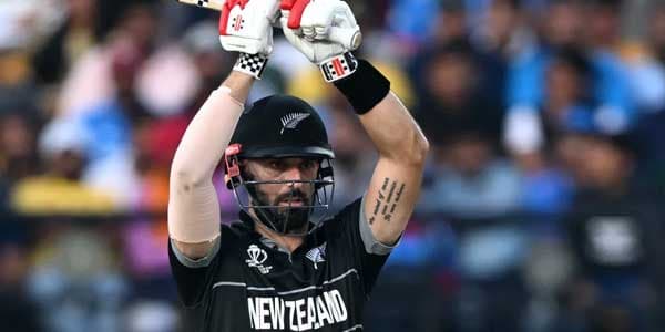 New Zealand batter Daryl Mitchell  AFP