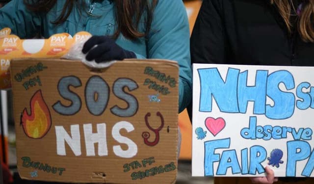 Hospital doctors embark on longest consecutive strike in NHS history – AFP