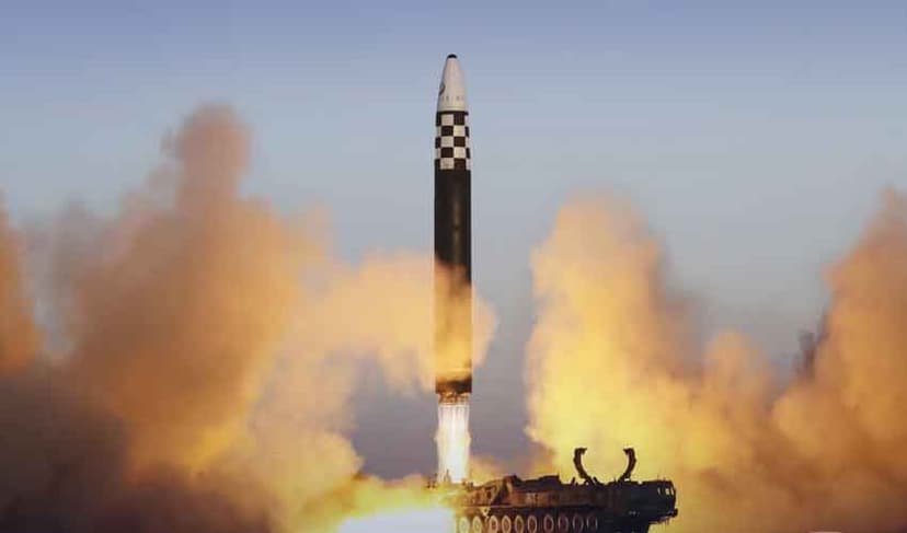 North Korea missile test