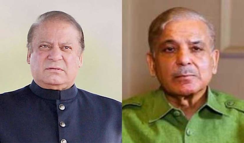 PM Shehbaz, Nawaz exchange views on country’s political situation (Courtesy: Online)