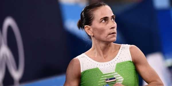 Oksana Chusovitina AFP