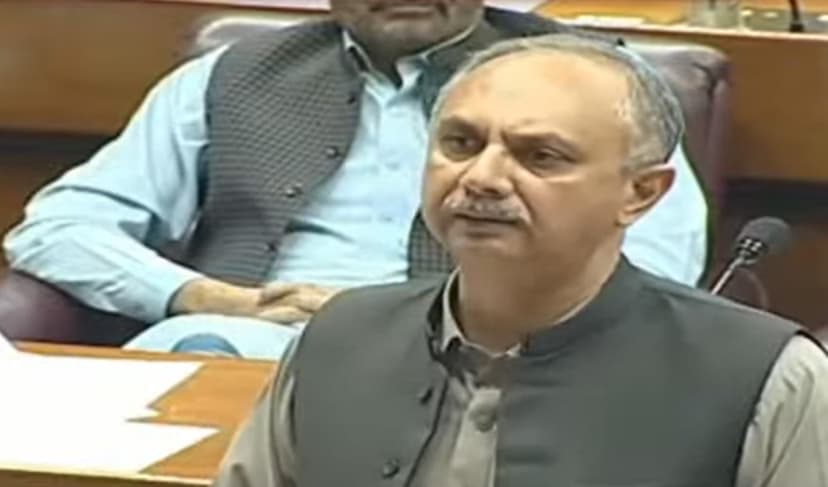 No option left but to stage protest: Omar Ayub (Courtesy: Screengrab)