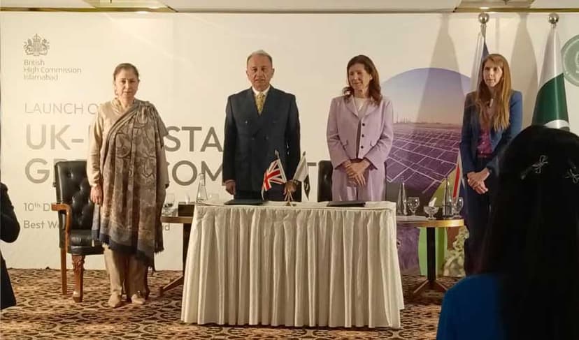 Pakistan, UK join hands on new green climate compact (Courtesy: File)