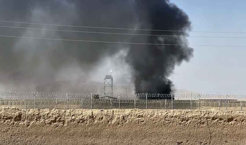 Pakistan-Afghanistan border fire