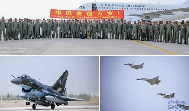 Pak China Air exercise