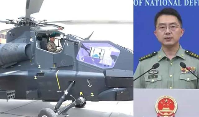 Chinese ministry on Z-10ME helicopter