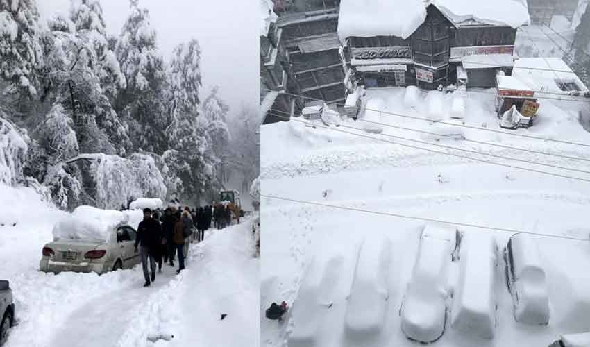 pakistan heavy snowfall