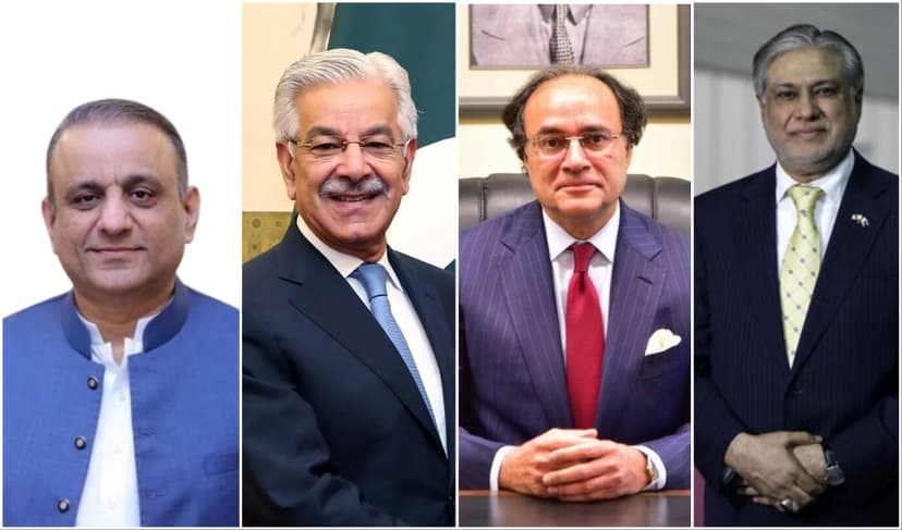 Pakistan Ministers portfolio