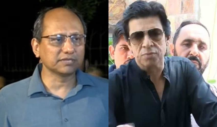 From left to right: Saeed Ghani and Faisal Vawda – Files From left to right: Saeed Ghani and Faisal Vawda – Files