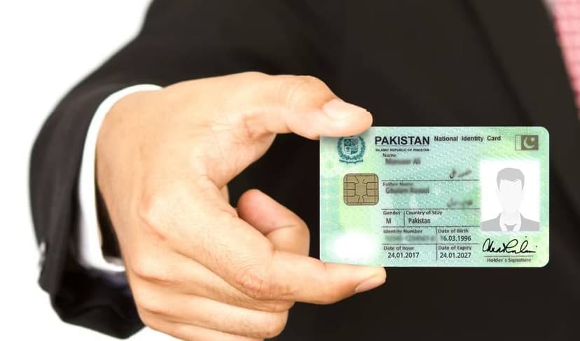 Pakistani CNIC Card