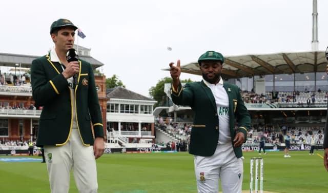 South Africa win toss and put Australia into bat in WTC final (Courtesy: Online)
