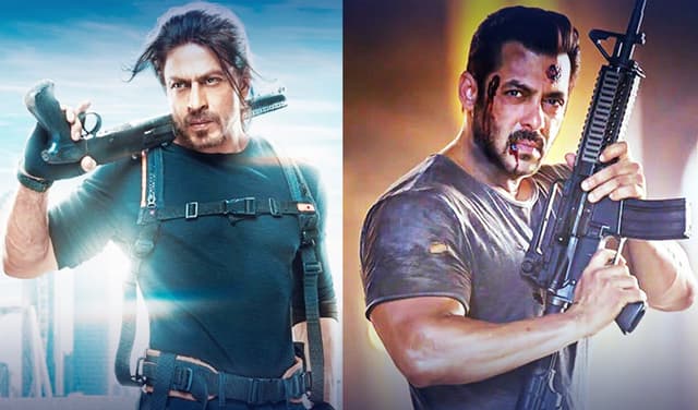 pathaan shahrukh khan and tiger salman khan