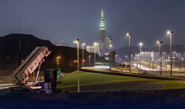 Hajj: US-made Patriot missile defence system installed in Makkah (Courtesy: Online)