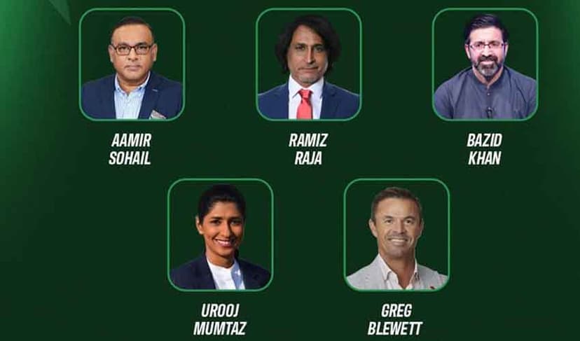 Ramiz, Aamir among star-studded commentators for ODI series (Courtesy: PCB)