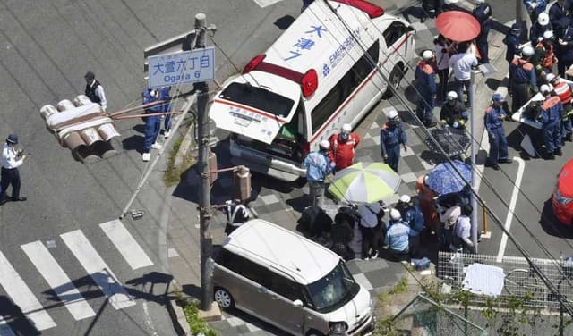 Man arrested in Japan after car ploughed into children (Courtesy: Online)