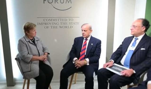 IMF chief acknowledges PM Shehbaz-led govt's economic reforms (Courtesy: Online)