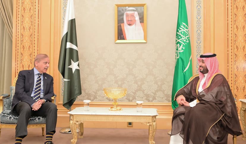 PM Shehbaz and Saudi Crown Prince