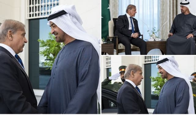 PM Shehbaz in UAE
