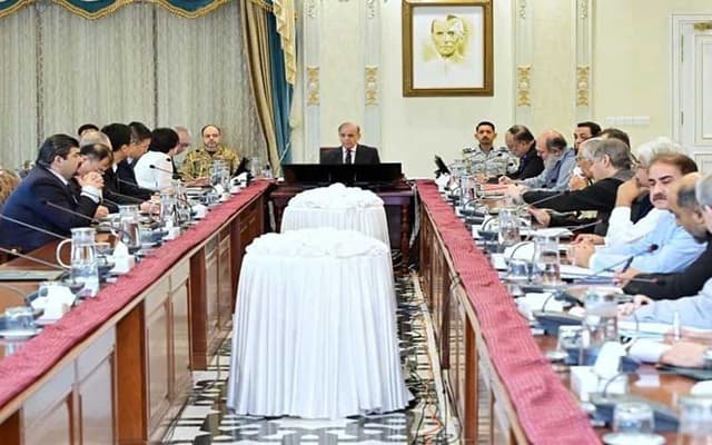 PM Shehbaz, Chinese group agree to expand economic cooperation (Courtesy: PTV)