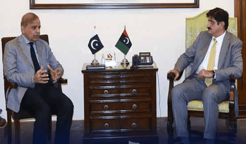 PM Shehbaz, Sindh CM Murad discuss development projects – File