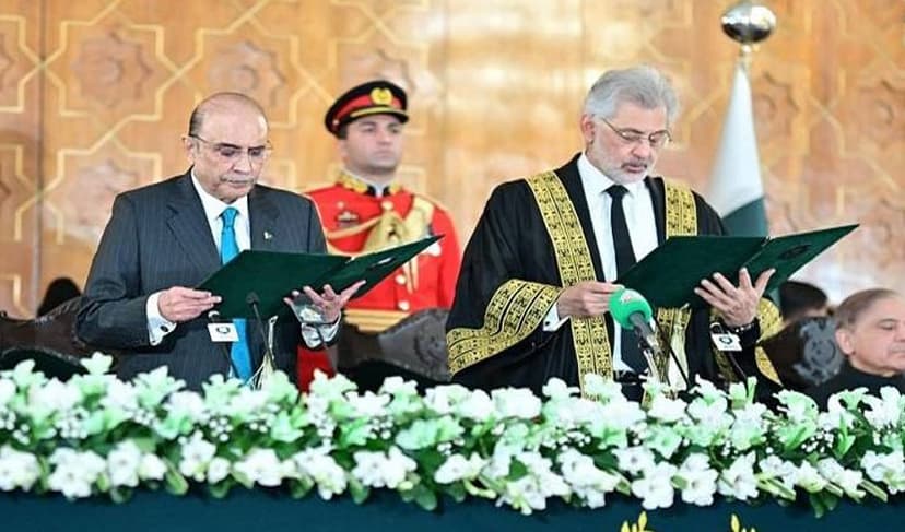 President Asif Zardari oath