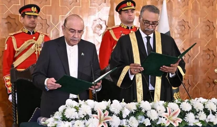 President Zardari and CJ Dogar