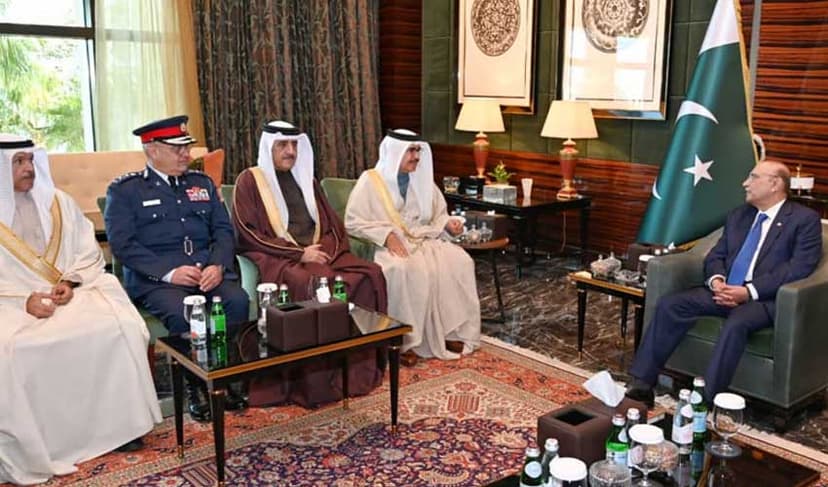 Pakistan, Bahrain resolves to expand security cooperation (Courtesy: Radio Pakistan)
