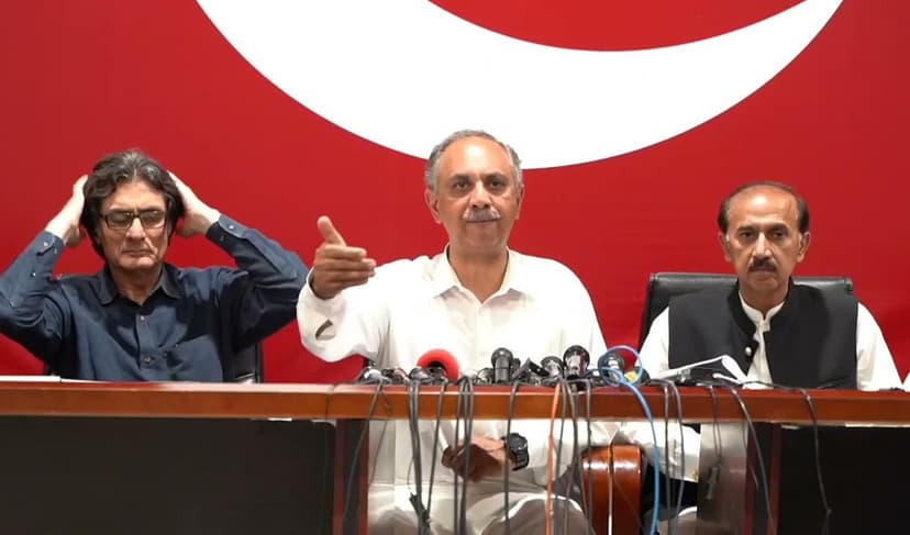 ‘PTI will stage protest at D-Chowk at any cost,’ says Omar Ayub