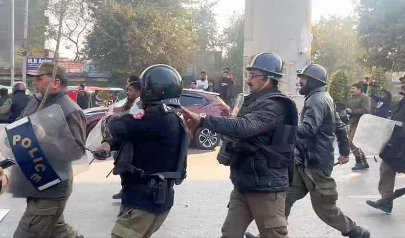 PTI protest