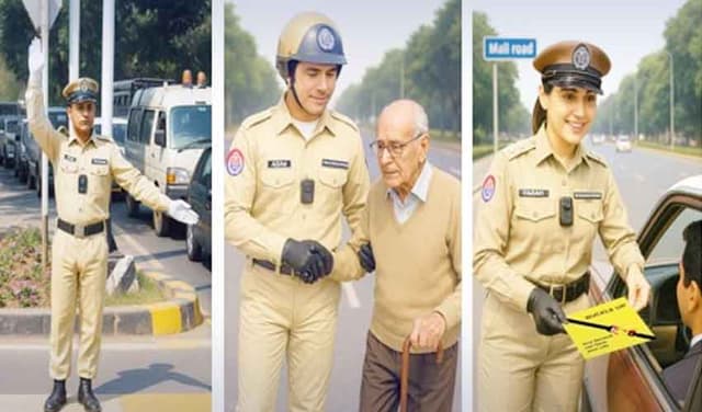 Proposed Punjab traffic police uniform