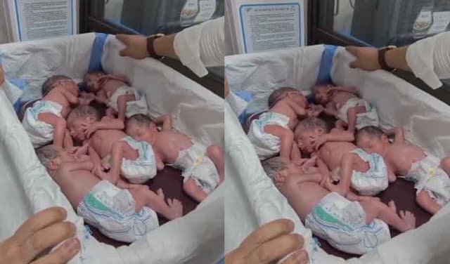 Quetta woman gives birth to quintuplets Quetta woman gives birth to quintuplets