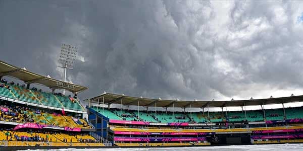 Rain washed out World Cup warm up AFP