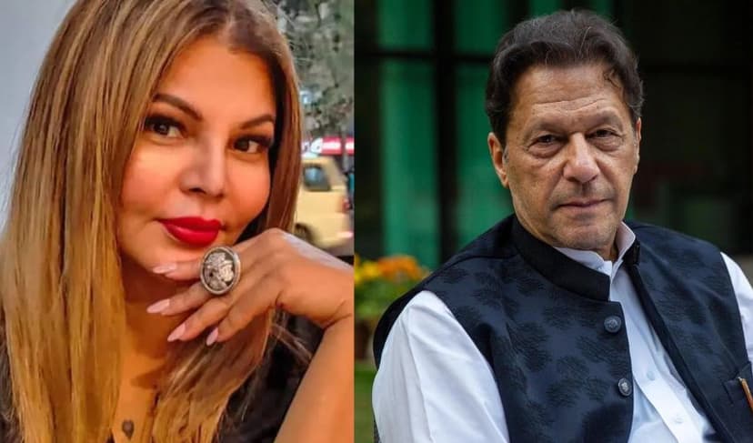 Rakhi Sawant and Imran Khan