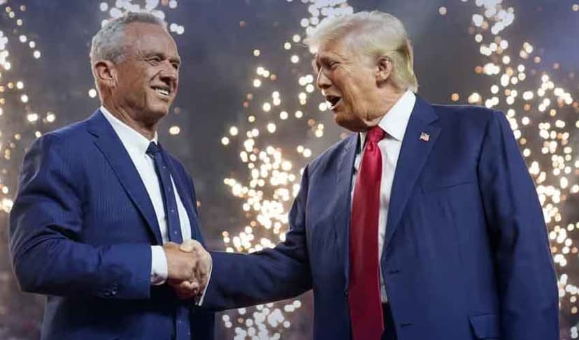 RFK Jr and Donald Trump