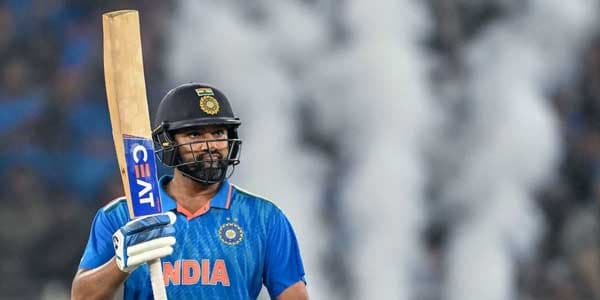 Rohit Sharma batting AFP