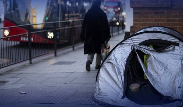 rough sleeping in london