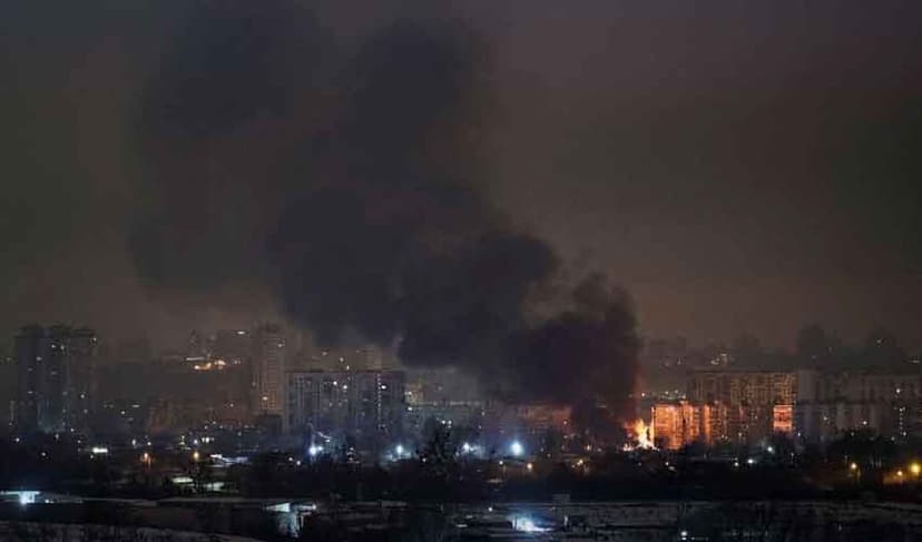Ukraine's two largest cities under Russian attack