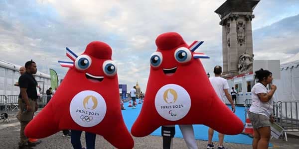 Russian Paralympians AFP