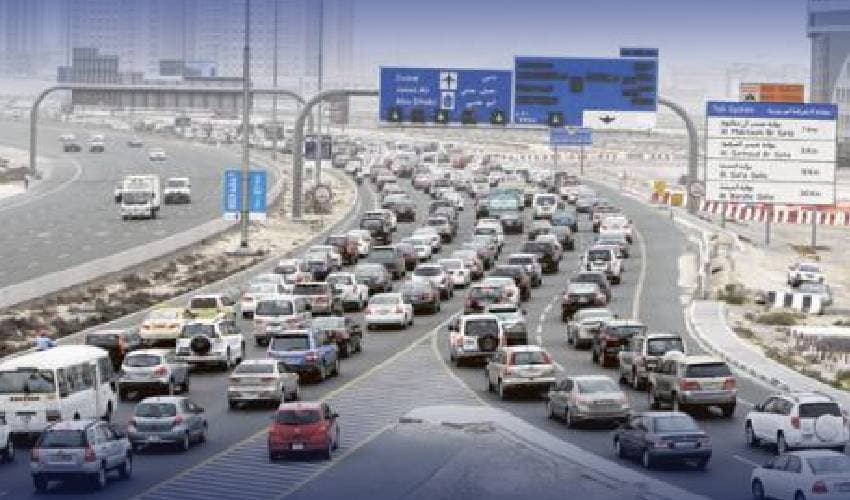 Dubai-Sharjah Road