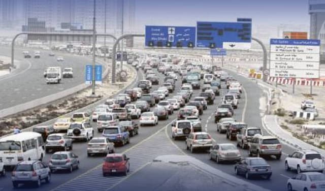 Dubai-Sharjah Road