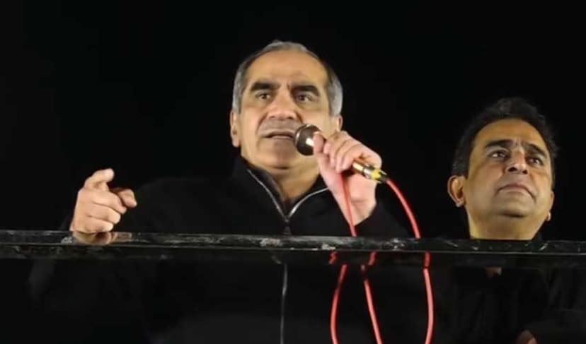 Khawaja Saad Rafique's stance on NAB law – (Courtesy: screengrab)