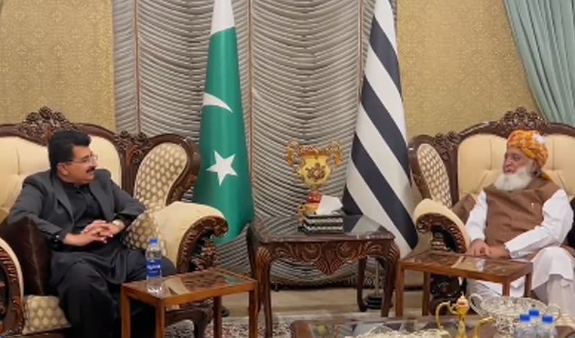 Sadiq Sanjrani meets Fazlur Rehman – @juipakofficial