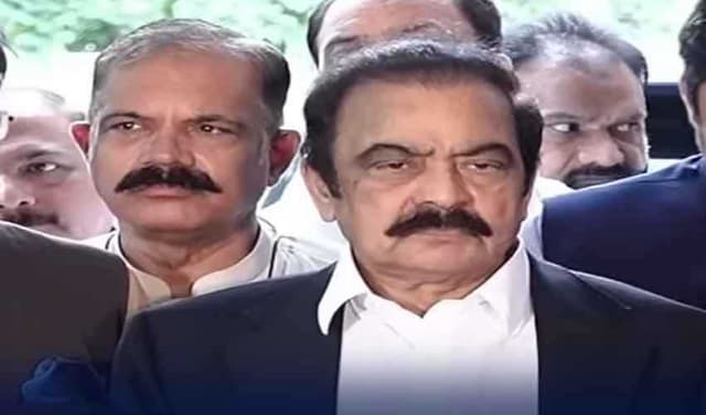 Sanaullah asks stakeholders to hold talks for resolving problems (Courtesy: screengrab)