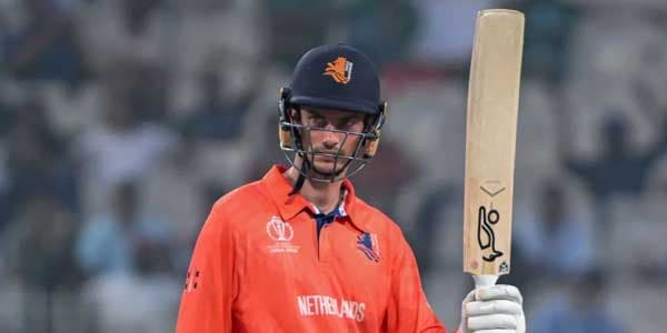 Scott Edwards, Paul van Meekran shine to upset Shakib Al Hasan-led Bangladesh. courtesy: AFP